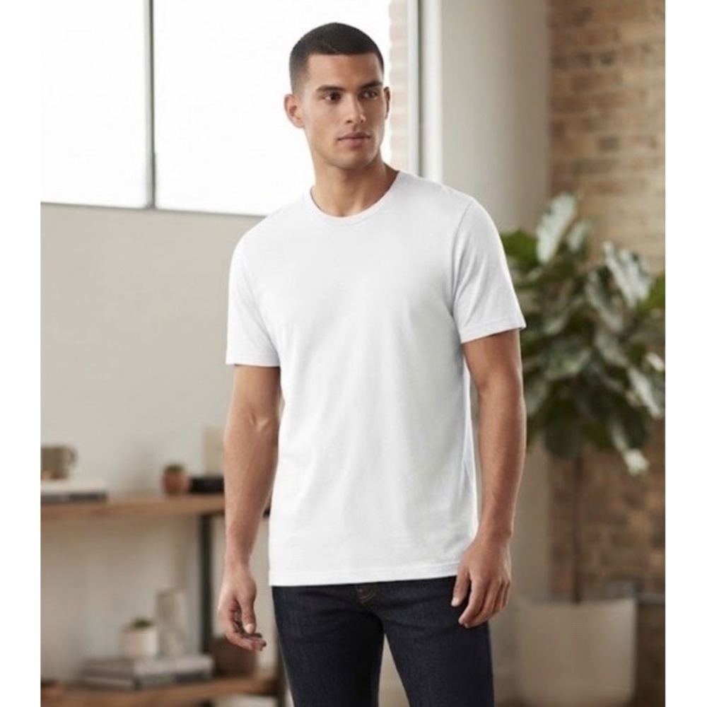 6 Pack Allmade Unisex Organic Cotton Short Sleeve Crewneck T-Shirt NWOT Size L
